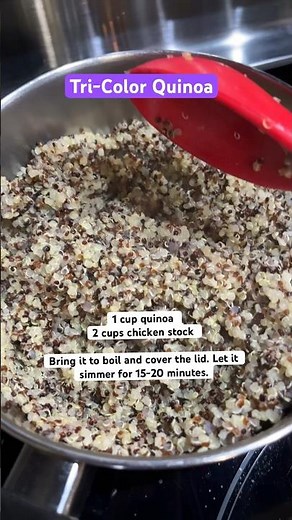Tri-Color Quinoa | How To Cook Quinoa #quinoa ‪@CookingWithPZ‬