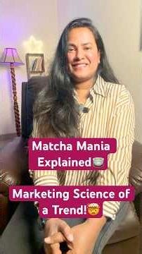 MATCHA FRENZY EXPLAINED! 🍵🤯#shorts