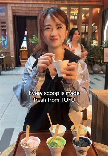 Exploring Tofu Gelato Flavors at TRX