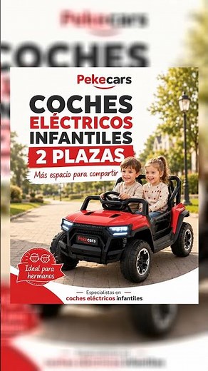 Cómo elegir un coche eléctrico infantil según la edad | Pekecars