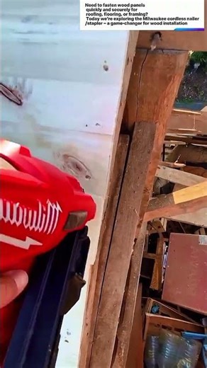 Milwaukee Cordless Nailer/Stapler: Full Guide for Wood Installation | TimberCraft Studio"