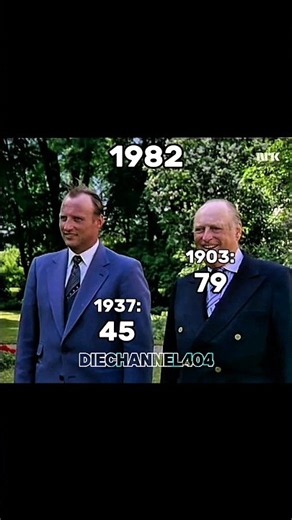 King Harald V and King Olav V 🥀 #norway #royalfamily #sadedit #monarch
