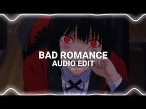 bad romance - lady gaga [edit audio]