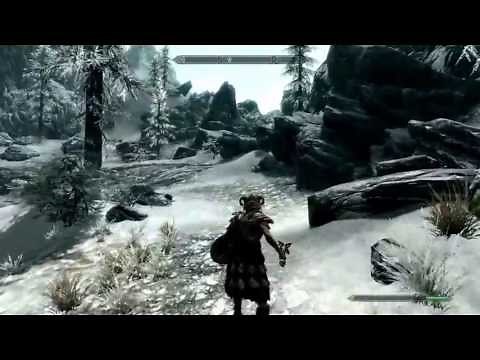 ♦ Skyrim ♦ Vu à la 3ème personne : Graphismes [HD 1080p] - GamePlay-FR