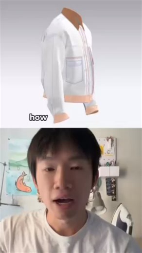 For you all doubting - here is @stan.archivess @o.kstan testing CLO accuracy by creating a jacket 📚#CreatewithCLO #fashiondesigner #clo3d #digitalfashion | CLO