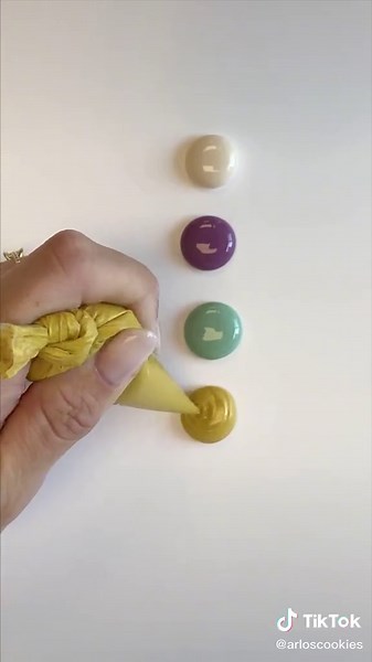 Another color palette video! What cookie would you like to see me decorate next? #cookies #cookiesoftiktok #cookiedecorating