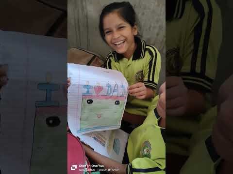 students drawing in class || best activities in school Art || drawing is best teaching methods ||
