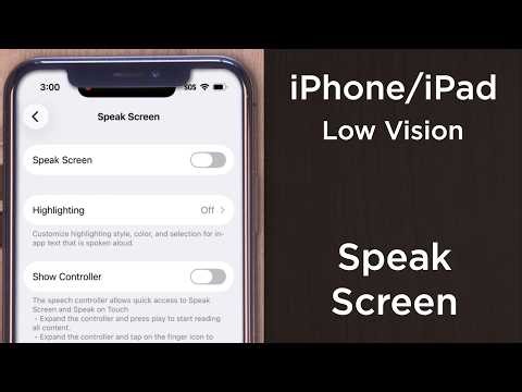 How to Make Your iPhone or iPad Read Text Aloud: Speak Screen