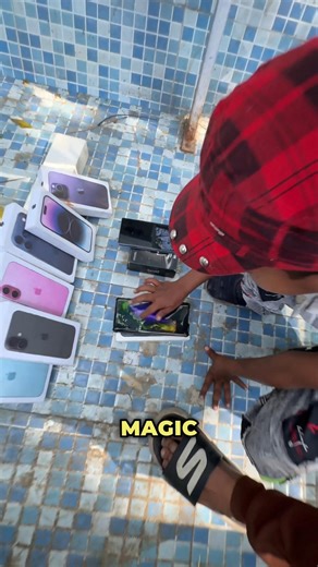 Hidden Items Found in the Swimming Pool! 📲🤯😍 #shorts #iphone #gadgets #usa