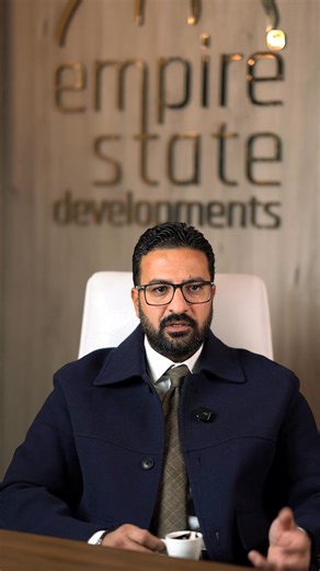 We don’t build projects to be sold. We create places meant to be lived in, remembered, and trusted for years. في Empire State Developments، بنؤمن إن المشروع الحقيقي هو اللي يعيش مع الناس… مش بس يتباع. — Mostafa Mohsen Chairman, Empire State Developments #Empire_State_Developments #UPMOUNT | Empire State Developments