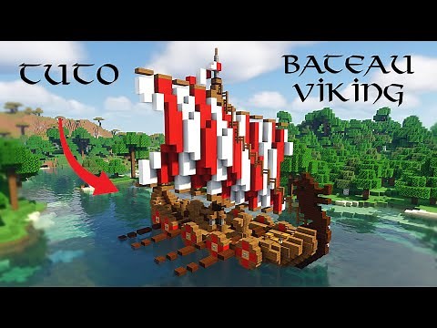 HOW TO BUILD A VIKING SHIP | MINECRAFT TUTORIAL 1.20.1