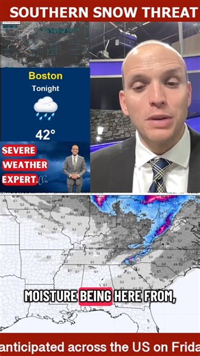 Southern snow chances are rising ❄️ Coastal areas may have a better setup than inland spots this weekend. #snow #winterweather #southernsnow #snowtok #weatherupdate #forecast | Chris Justus, WYFF 4 Chief Meteorologist