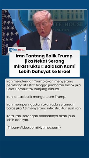 Ultimatum Keras Iran Lawan Ancaman Donald Trump, Siap Balas Serang Israel bakal Lebih Dahsyat