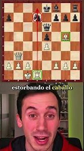 24.El Truco del Mate de Ópera♟️ #ajedrez #chess #tácticas