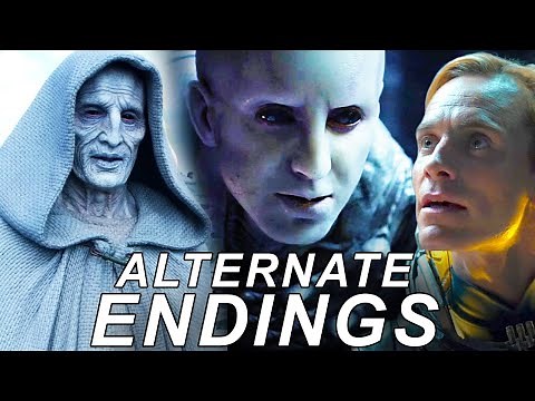 Prometheus - ALL Alternate Endings Explained