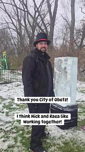 Rock On Ice LLC on Instagram: "Nick learning to carve with the Ice Queen. Does that make him her minion?"