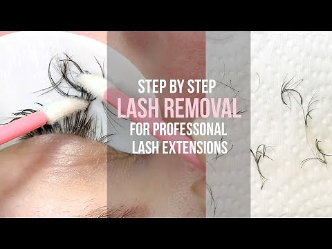 How to Remove Eyelash Extensions: Expert Tutorial