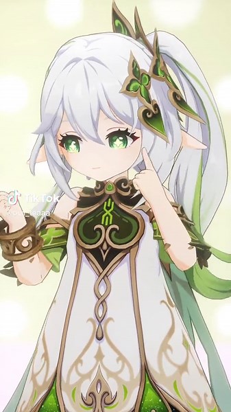 Giantess Nahida: Kawaii MMD from Genshin Impact