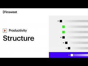 Structure | Productivity Series for Client-First Webflow Style System