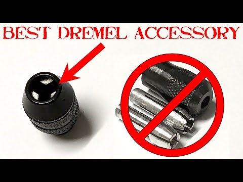 How To Use A Dremel Adjustable Chuck And Why Its Better Than Collets.