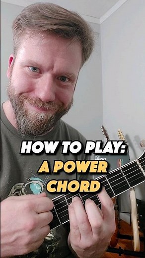 How To Play: A Power Chord #guitarlesson #guitartutorial #guitar