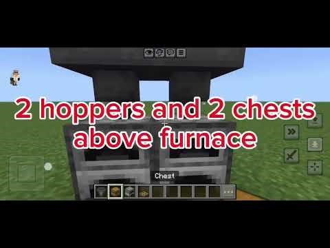 how to build auto cooker in minecraft tutorial #tutorial