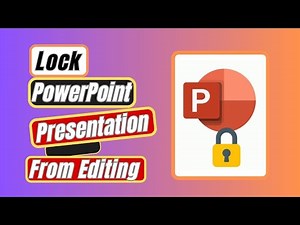 How to Lock a PowerPoint Presentation from Editing - Easy Steps