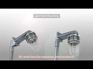 BBier G Series Explosion-Proof Light (10W-50W) | IECEx & ETL Certified | Industrial LED Solution