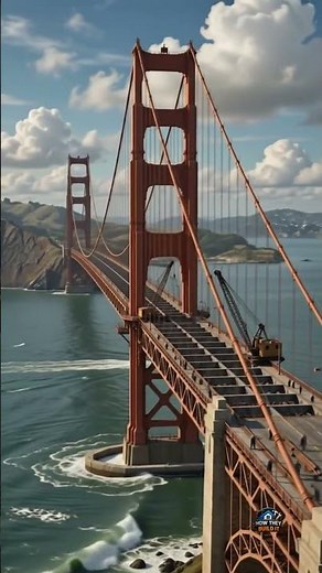 How they build the Golden Gate Bridge