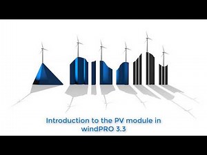 PV module in windPRO 3.3