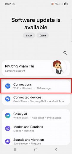 How to turn on Bluetooth on Samsung phone #smartphone #viral #shorts