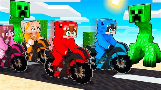 Hice un Viaje En Moto con Mis Amigos en Minecraft - Dagar - - - - - - - - - - Hoy, Nacho y Dagar hacen un viaje largo en Motocicleta en Minecraft! Con sus motos en Minecraft viajarán muy lejos para conseguir salvarse y escapar juntos. ¿Quién conseguirá la moto más rápida? ¡Descúbrelo! #Minecraft #MinecraftMod #Dagar #NachoyDagar | Dagar