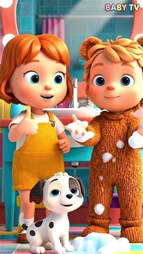 Good Habits Song for Kids! 🛁 Brush Your Teeth & Wash Hands | Baby TV #kidsvideo #animation