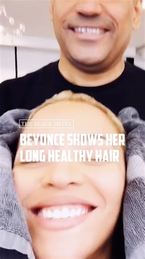 #Beyonce was clear, folks think Black Women who wear wigs don't have NATURALLY long and more importantly HEALTHY hair, not only does Beyonce have that, but she's using her own product! #TheBLACKMedia | The BLACK Media