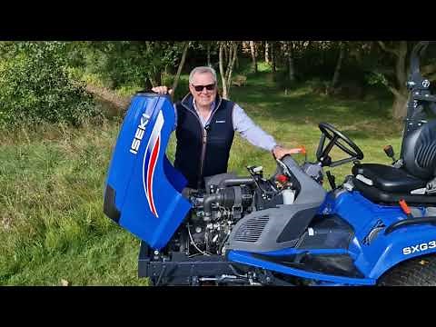 ISEKI SXG327 with high-tip collector