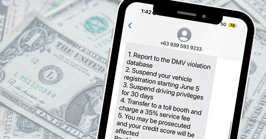 Scammers shift gears: New fake traffic violation texts target unsuspecting drivers