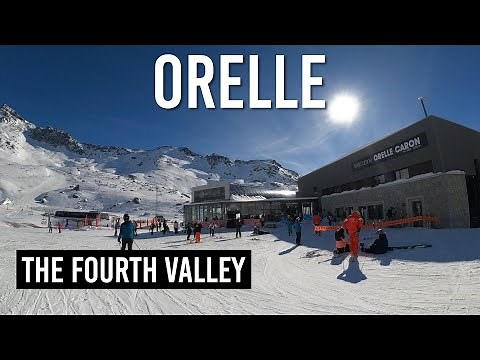 Skiing Orelle, the fourth valley in Les 3 Vallées (4K UHD)