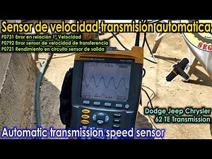 P0721 Automatic Transmission Output Sensor 62TE Grand Caravan Journey Dodge Chrysler Volkswagen