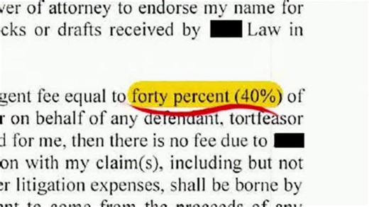 Brad Bradshaw TV Spot, '25% Fees'