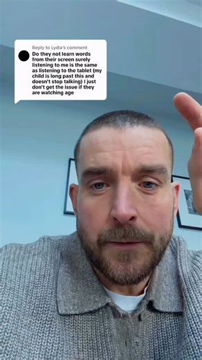 Lee Parkinson MBE (Mr P) on Instagram: "Yes, children can learn words from screens. But hearing words isn’t the same as learning language. Language grows through interaction. The back-and-forth. The pauses. The questions. The shared attention. High-quality, age-appropriate programmes and games in small doses can absolutely support learning, especially when watched together. What screens can’t replace is genuine human interaction"