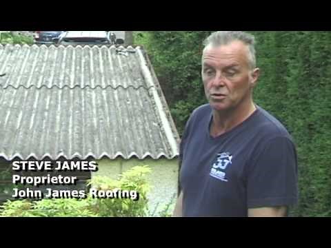 FILON overoof system for corrugated asbestos content flat roofing