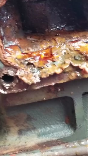 Rusted Engine Block Clean-Up Process Revealed