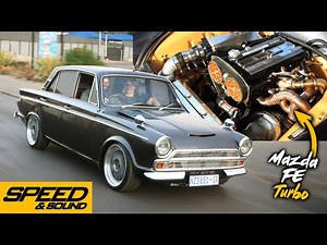 SNEAKY Cortina Cruiser! 300HP Mazda FE Turbo Classic