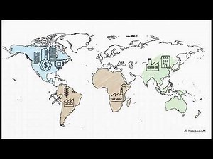 88) Global Economic Models: Sectors, Core Periphery Model, Alfred Weber's Least Cost Theory.