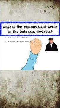 #measurementerror #Econometrics #OLS