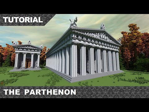 Minecraft Parthenon Tutorial & Download Greek Temple Part 1