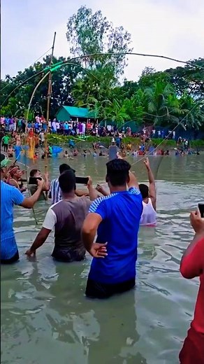 Catching Fish with Simple Village Hook #Shorts