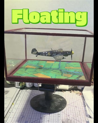 Floating . . . #airfix #scalemodel #display