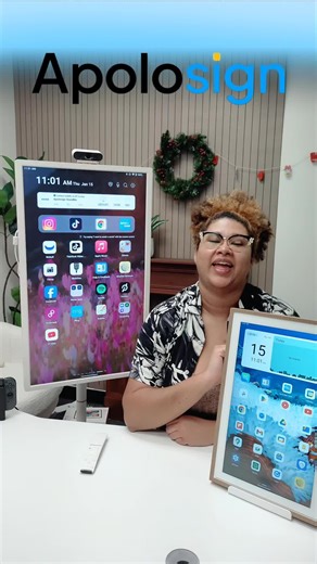 Live Real-Time Signing Demo with Apollo Sign Portable TV