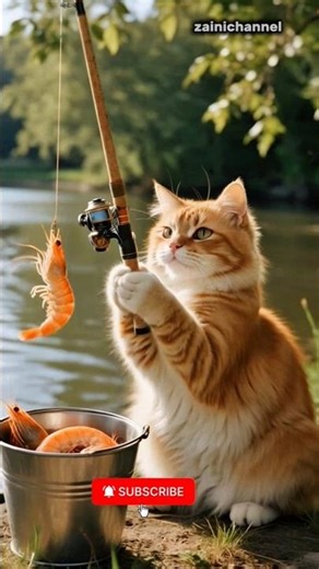 It's a lobster party #catorange #catvideos #cartoon #animation